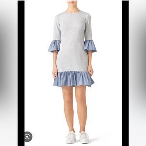 Slate & Willow // Gingham Ruffle Dress